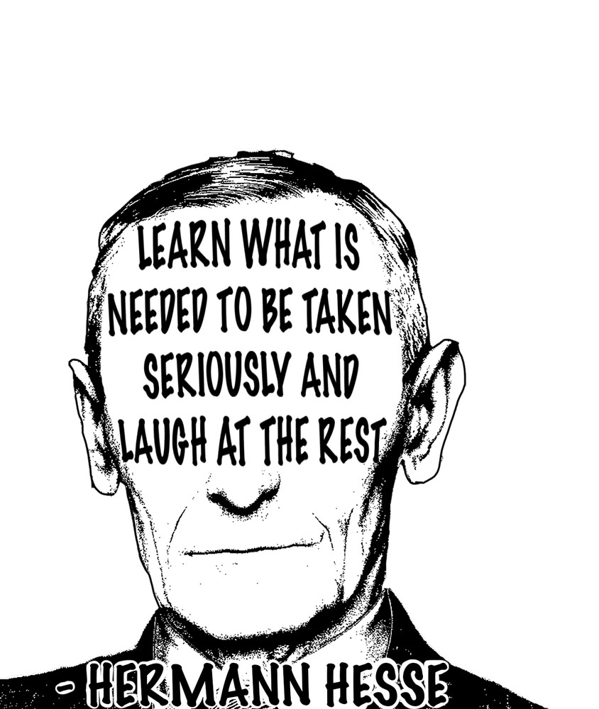 Hermann Hesse Quoted Sticker Collection