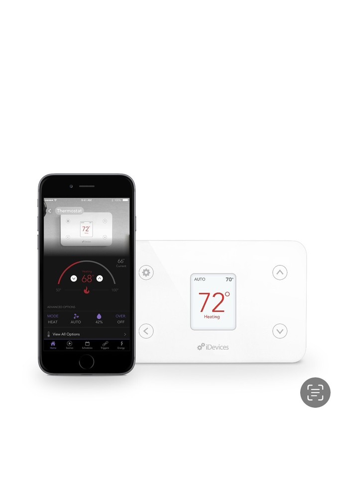 iDevices WiFi & Bluetooth Enabled Home Thermostat