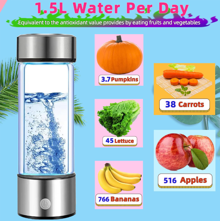 HydroWata™ Hydrogen Water Bottle