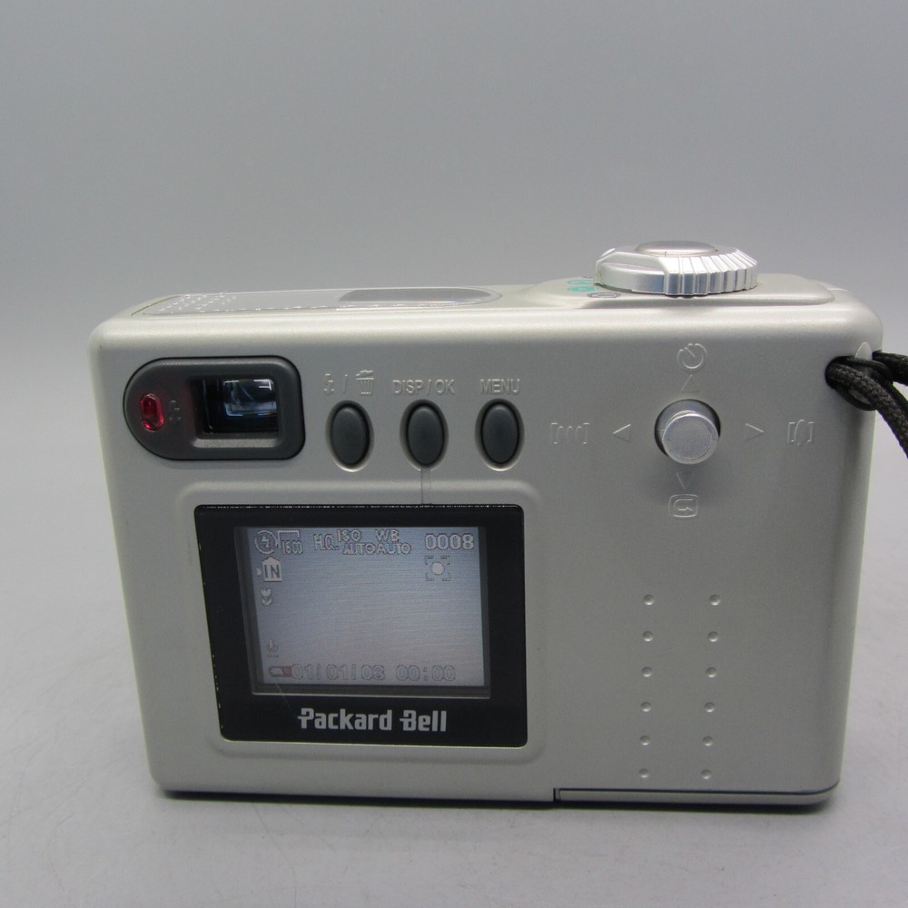 Packard Bell DSC-220 2.0MP Compact Digital Camera Silver Tested