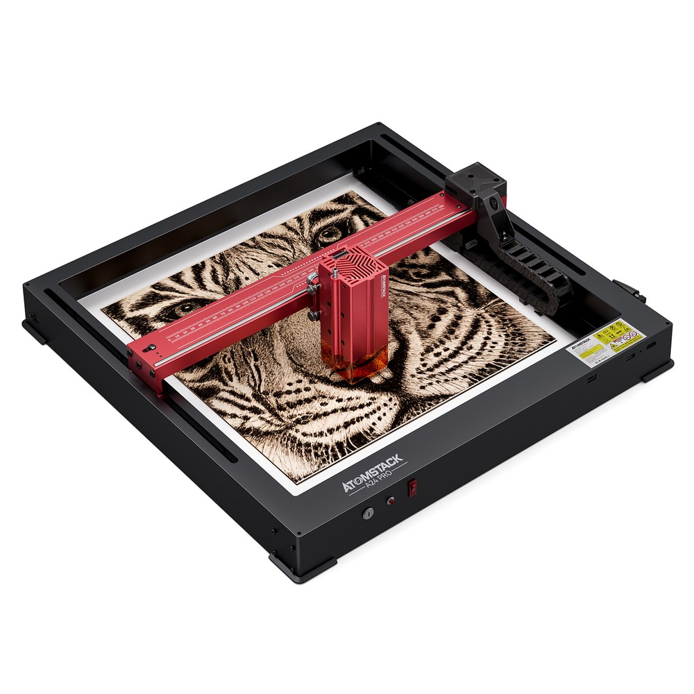 ATOMSTACK A24 PRO 120W Laser Engraver 24W Output Laser Engraving Cutting Machine