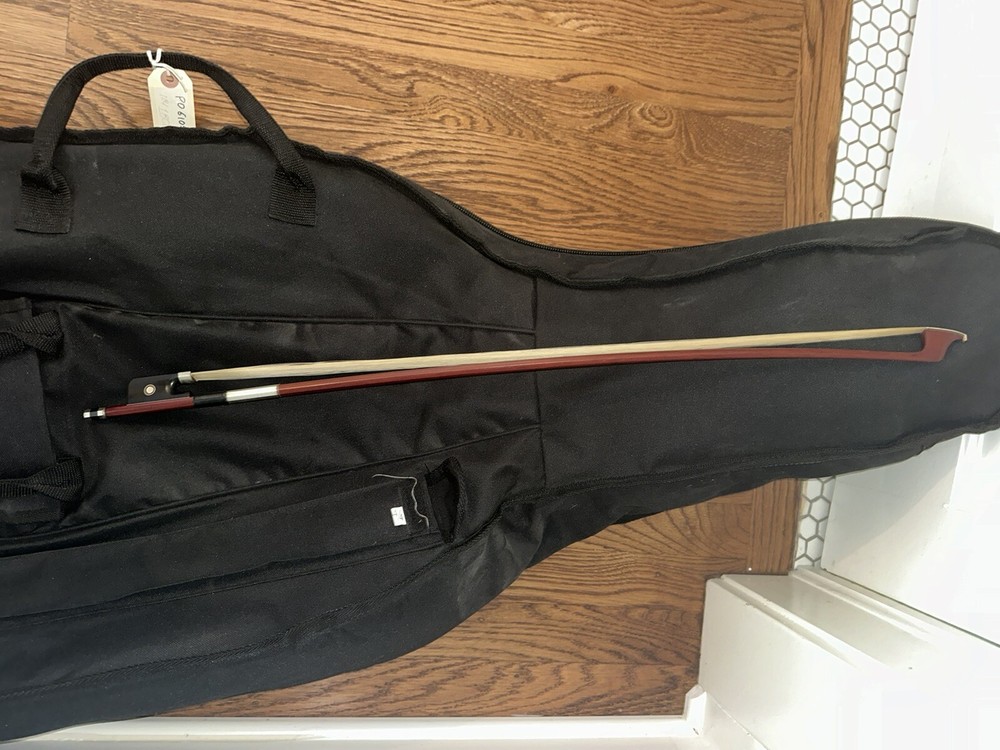 Cello 4/4 Florence IV, with Bow, Case, And Strap (C String Loose)