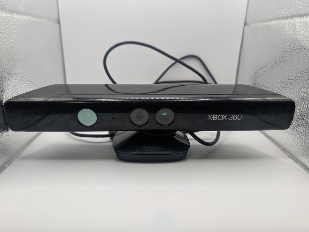 Microsoft Xbox 360 Kinect Motion Camera Black Wired Sensor NOT TESTED XBOX 360