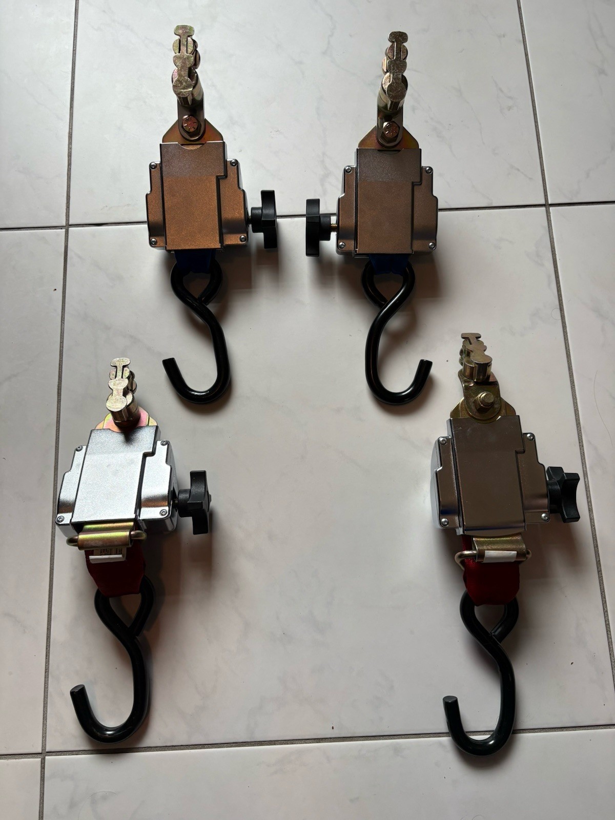 Sure-lok Wheelchair van Tie-down system for L-track