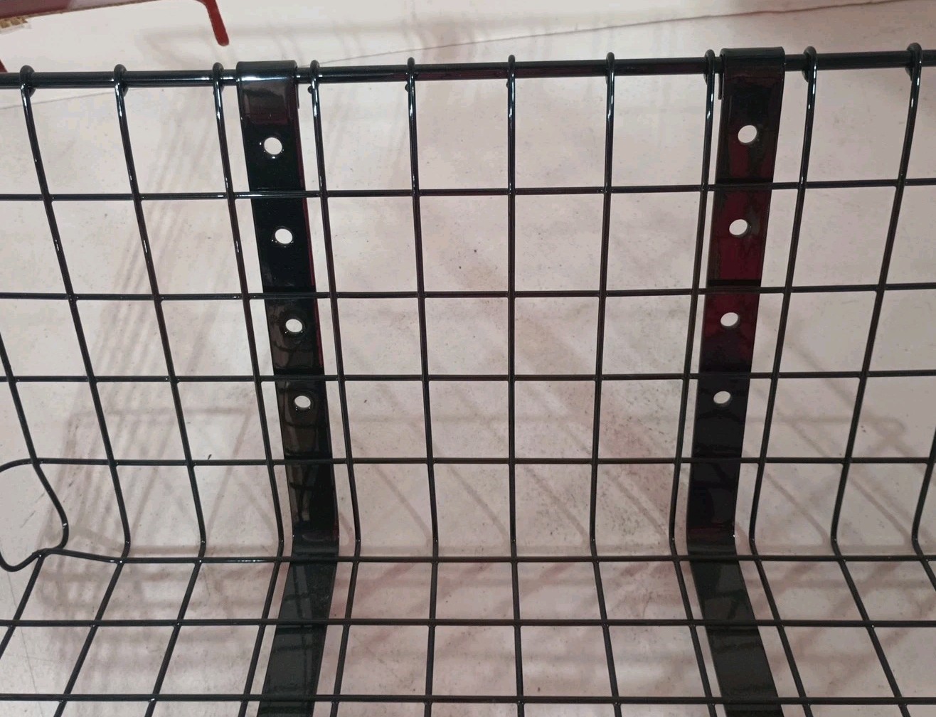 Wald #157 Giant Delivery Bike Bicycle Basket Black 21" x 15" x 9" (No Hardware)