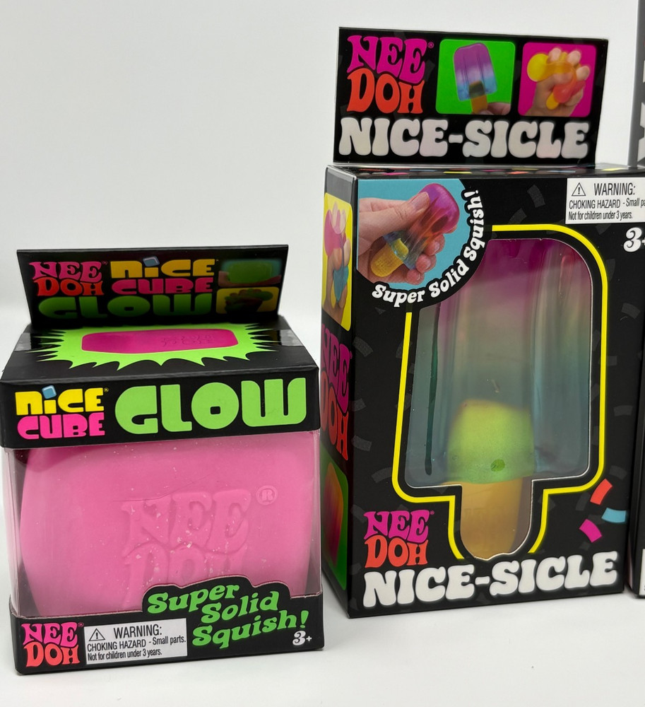 Needoh And Dumpling Bundle - Nice Cube Glow, Nice Sicle, Fab Four