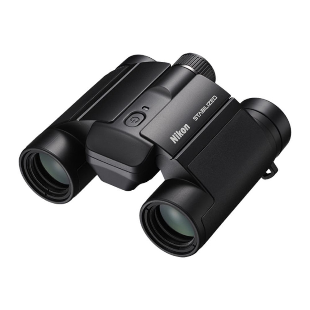 Nikon 10x25 S Black Stabilized Binoculars Stabilization Technology PREMIUM