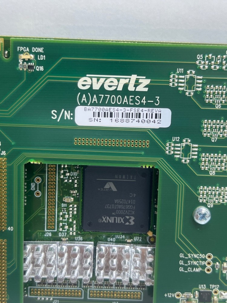 Evertz 7746FSE-HD HD/SD SDI Frame Synchronizer