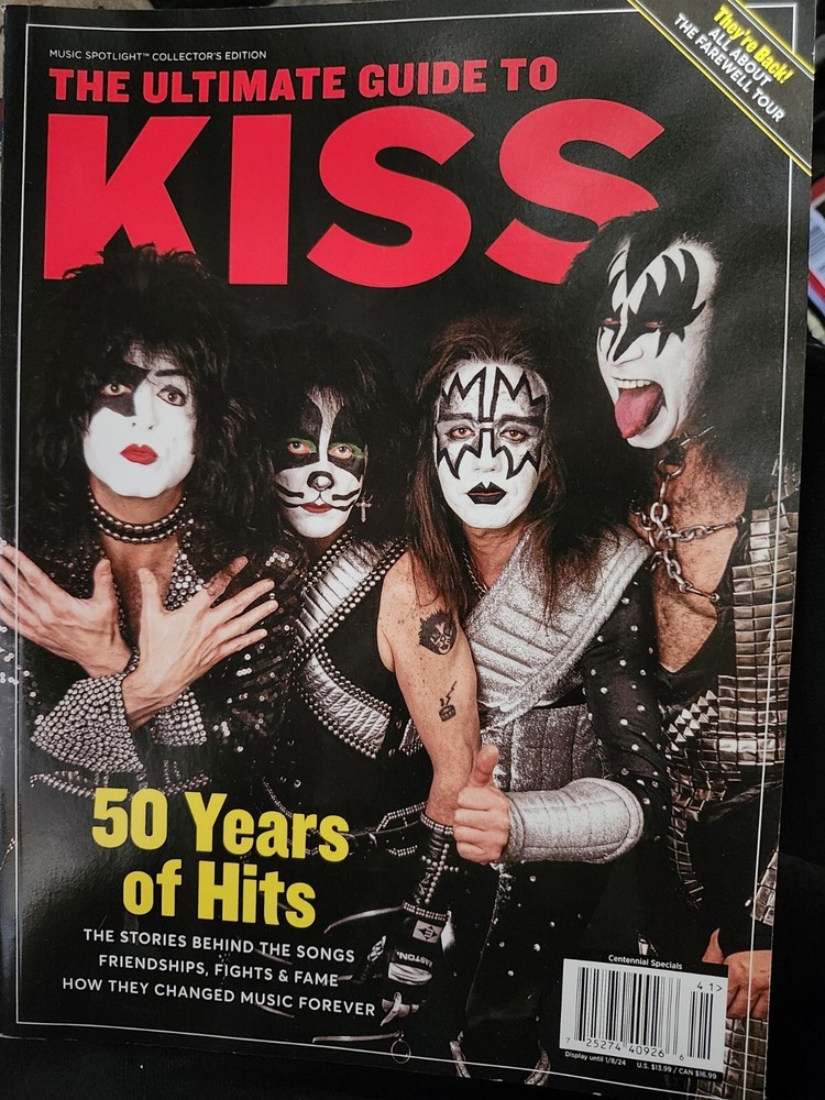 The Ultimate Guide to KISS - 50 Yrs Of Hits - Special Edition Farewell Tour -Mag