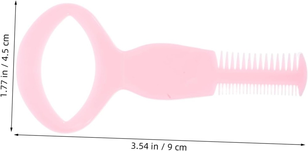 3-in-1 Mascara Applicator Guide and Eyelash Comb Tool for Precise Makeup