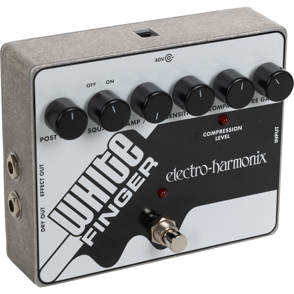 Electro Harmonix White Finger Analog Optical Compressor Pedal