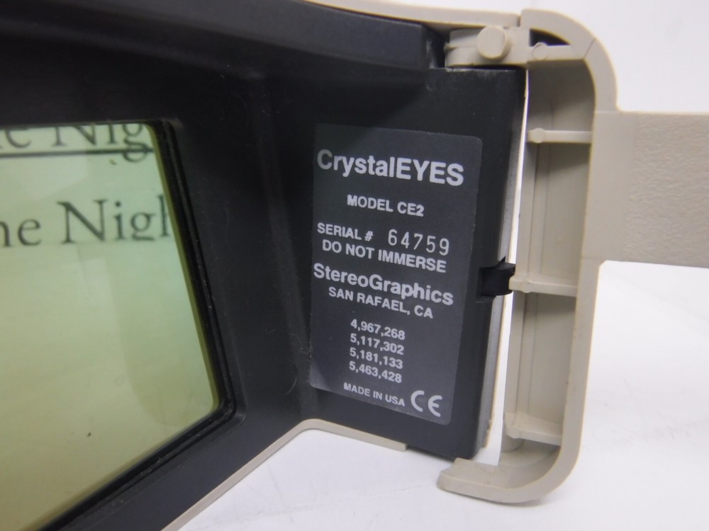 StereoGraphics CrystalEYES CE-2