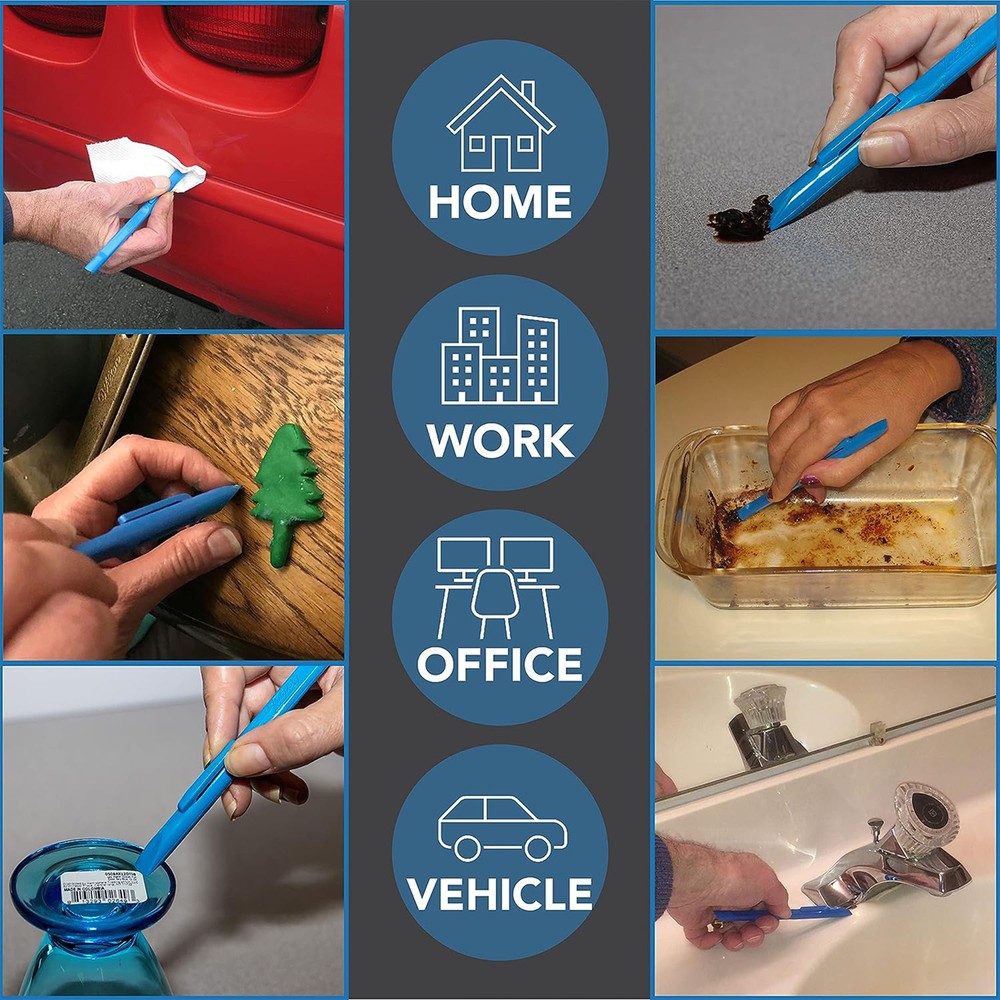 Scrigit Scraper No-Scratch Plastic Scraper Tool, 2 Pack - The Handy Multi-Use