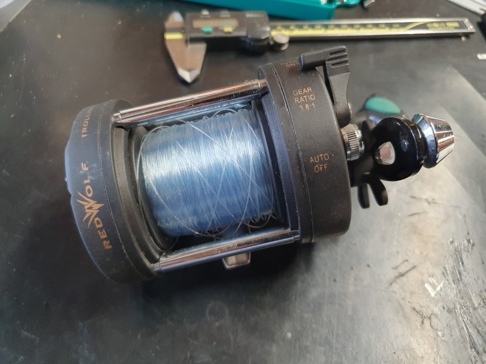 Boat Multiplier Reel RedWolf Trolling 300