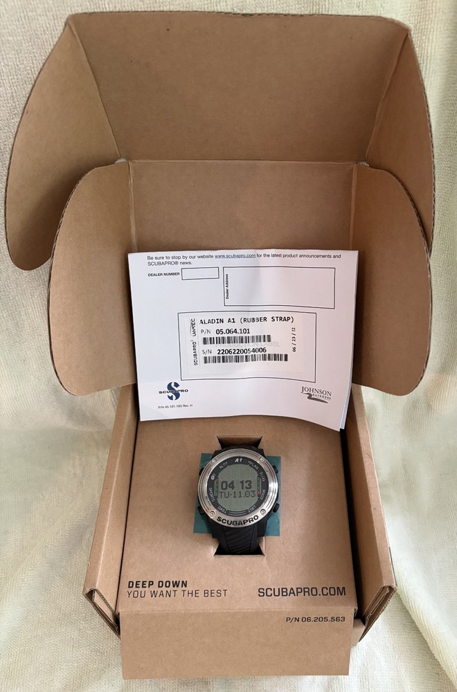 SCUBAPRO ALADIN A-1  (RUBBER STRAP)