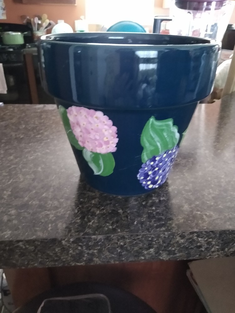 decorative ceramic plant pot