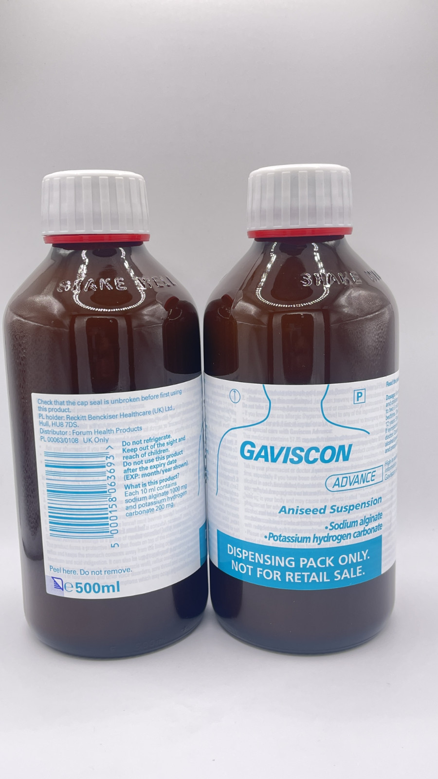 GavI$con Advance Aniseed (500ML)- PACK OF 8