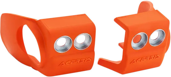 Acerbis Orange Fork Shoe Boot Protector Pair KTM 525 XCW 17