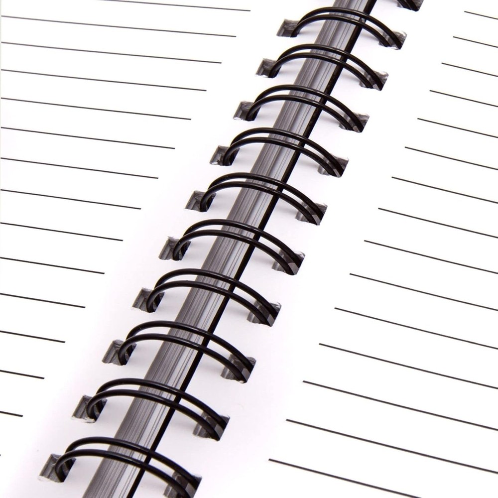 Double Loop Binding Spines 100-Pack, 9/16 Inch for Office Organization