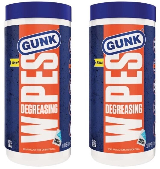Gunk Degreasing Engine Cleaner Wipes (30-Count) EDW30 (2 Pack)