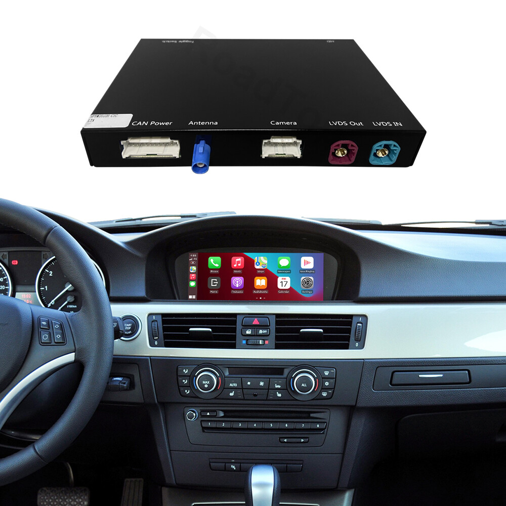 Wireless CarPlay Android Auto Kit For BMW 3 Series E90 E91 E92 E93 2008-2013 CIC