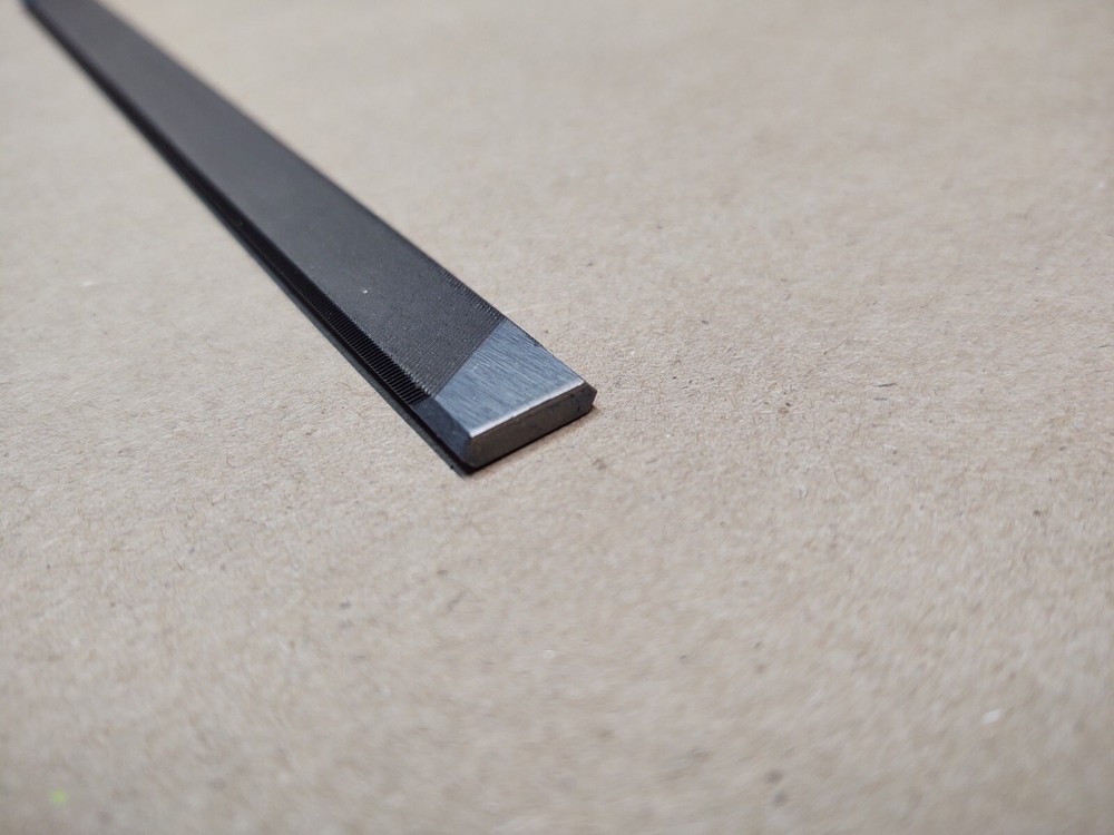 PFERD 7" Double Bevel Flat Chisel Bit Square Chisel Chainsaw File & Handle