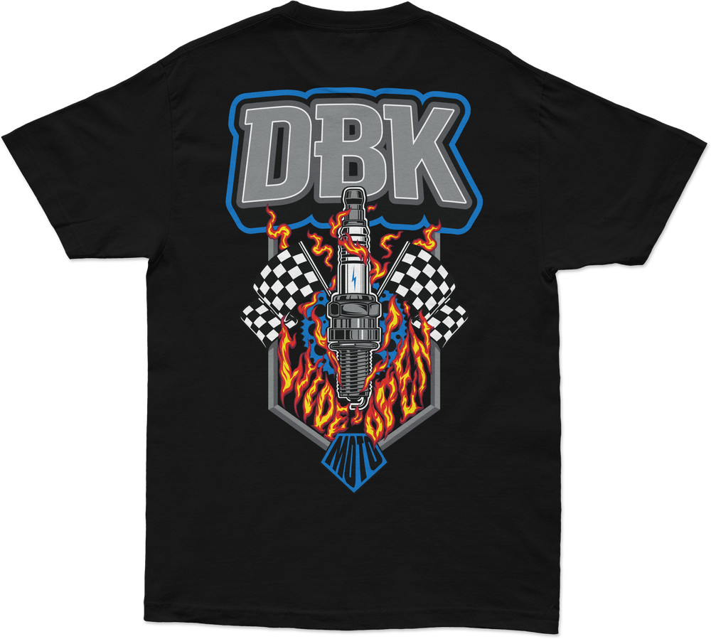 Wide Open Tee Black Sm