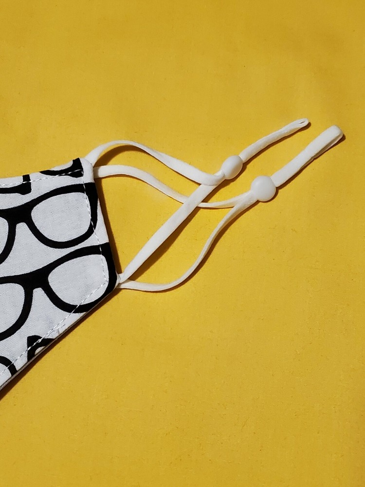 Handmade Glasses Adjustable Face Mask