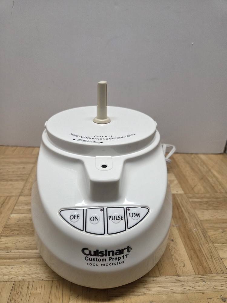 Cuisinart Custom Prep 11 Food Processor Replacement MOTOR BASE ONLY - WORKS