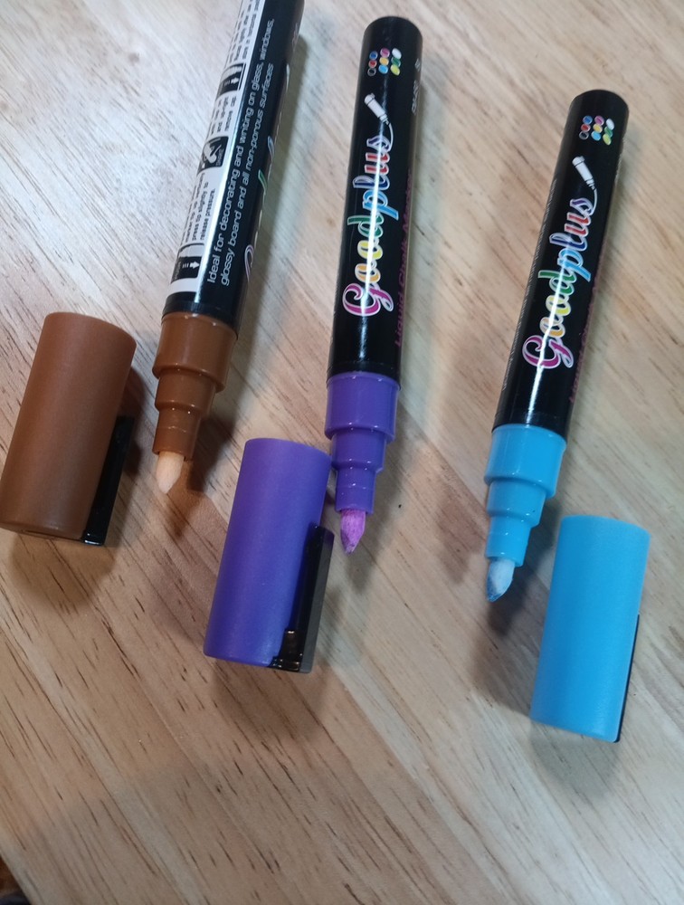 17 Liquid Chalk Markers Goodplus