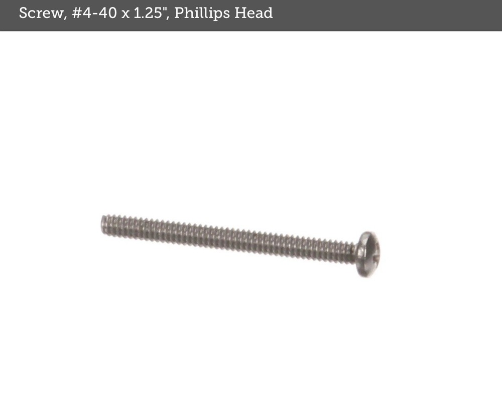 Turbochef 101557 Switch Screw