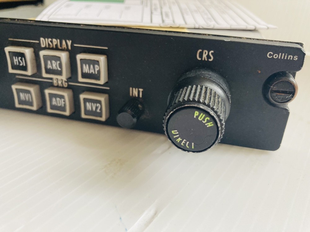 Collins HSI CONTROL PANEL 622-6200-002 Aviation