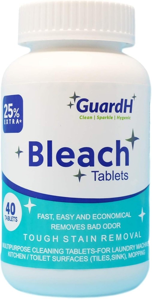 Bleach Tablets - 40 count. for laundry and multipurpose cleaning....