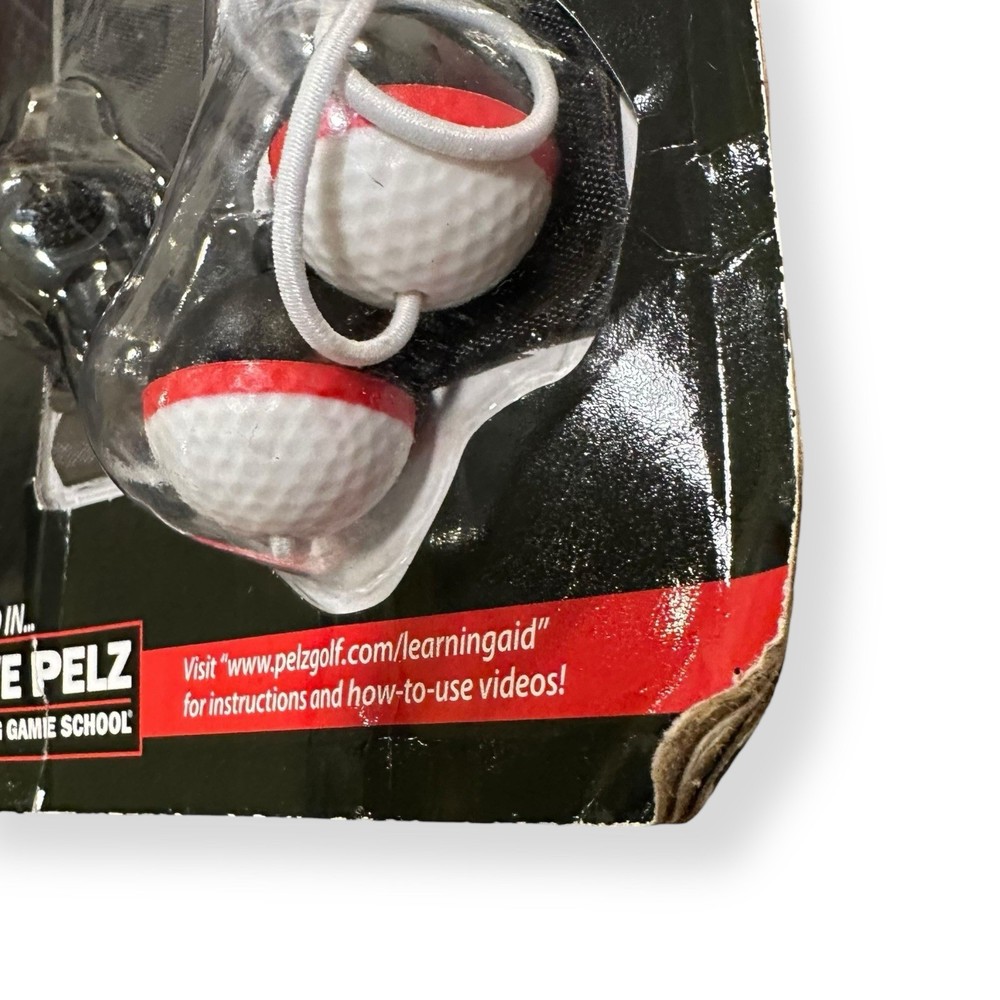 Dave Pelz Golf Elevated Aim Line Putting Training Aid White -New