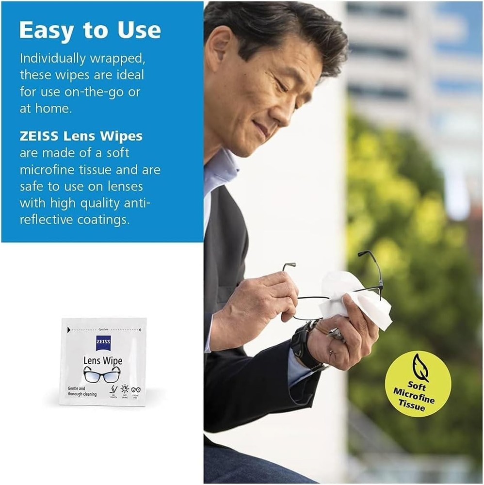Lens Wipes, 120-Pack