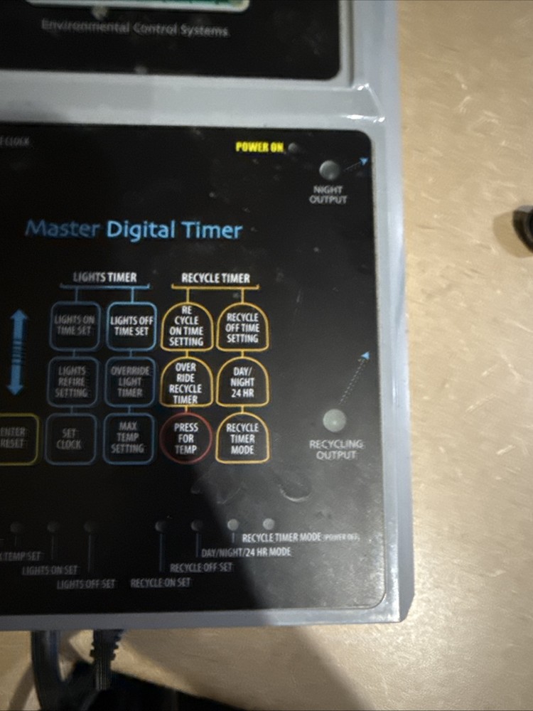 HydroFarm AutoPilot Master Digital Timer Light Environmental Control Systems