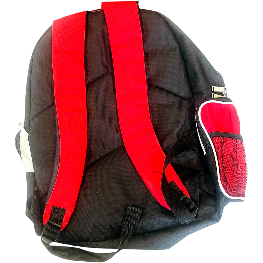 Mountain Terrain Backpack Red and Black Multi Pocket Back Pack