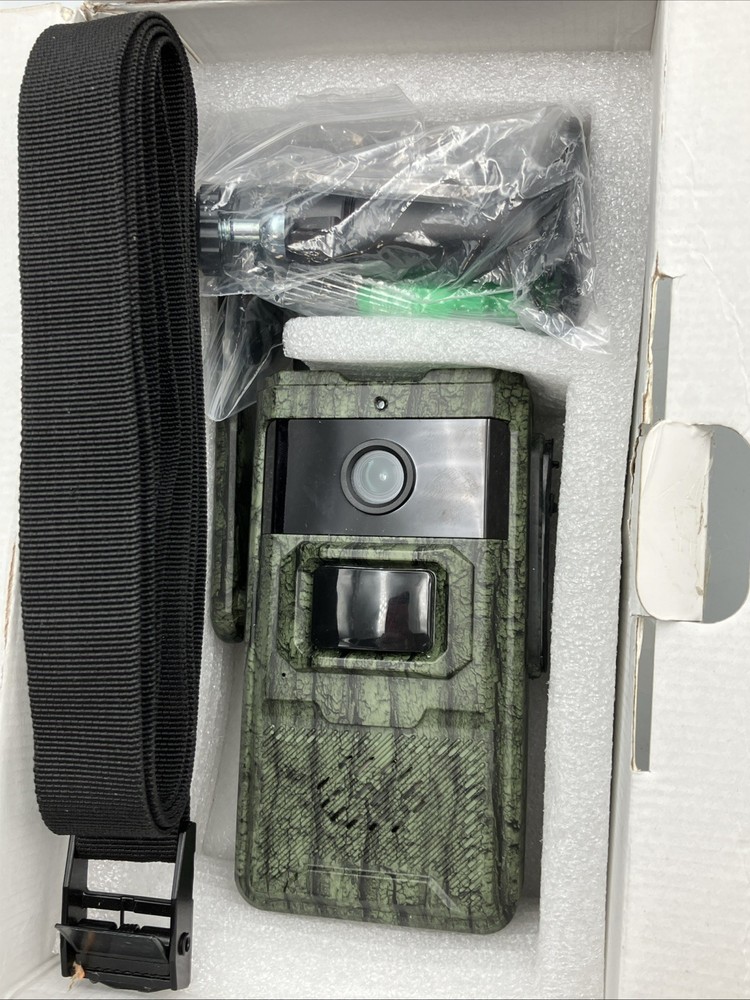 4G LTE Cellular Trail Camera with HD RBX-H10 Battery. MISSING SOLAR PANEL