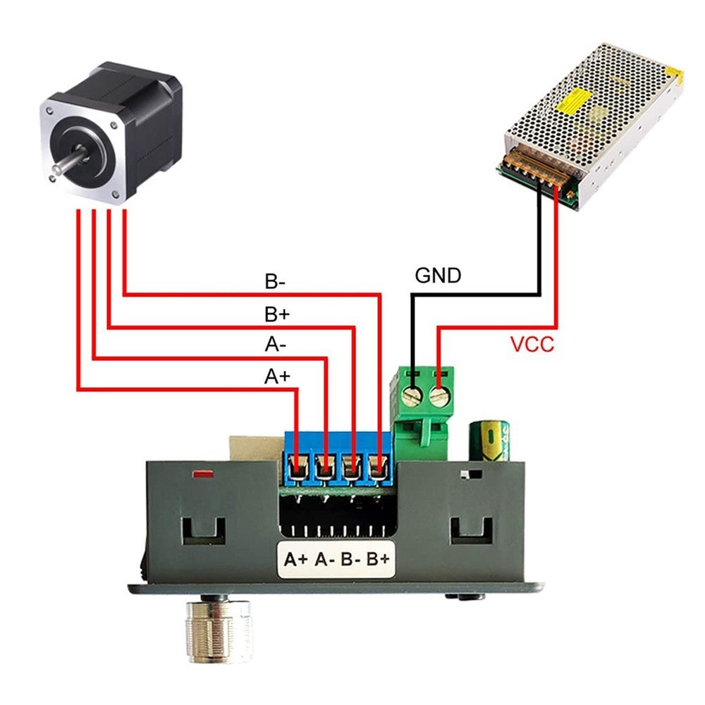 -SMC02 Stepper Motor Driver Controller Integrated Board Forward/Reverse P6567