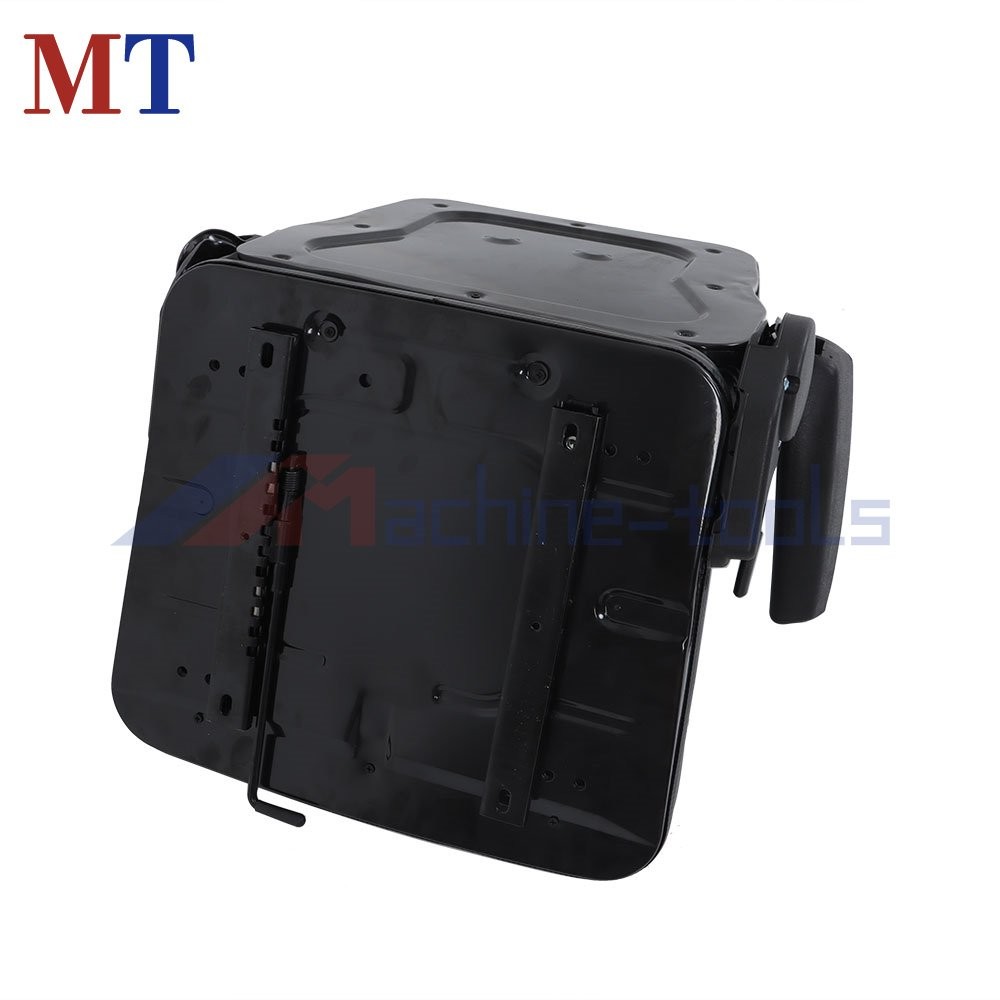 Universal Fold Down Forklift Seat With Adjustable Angle Back And Slide & Armrest