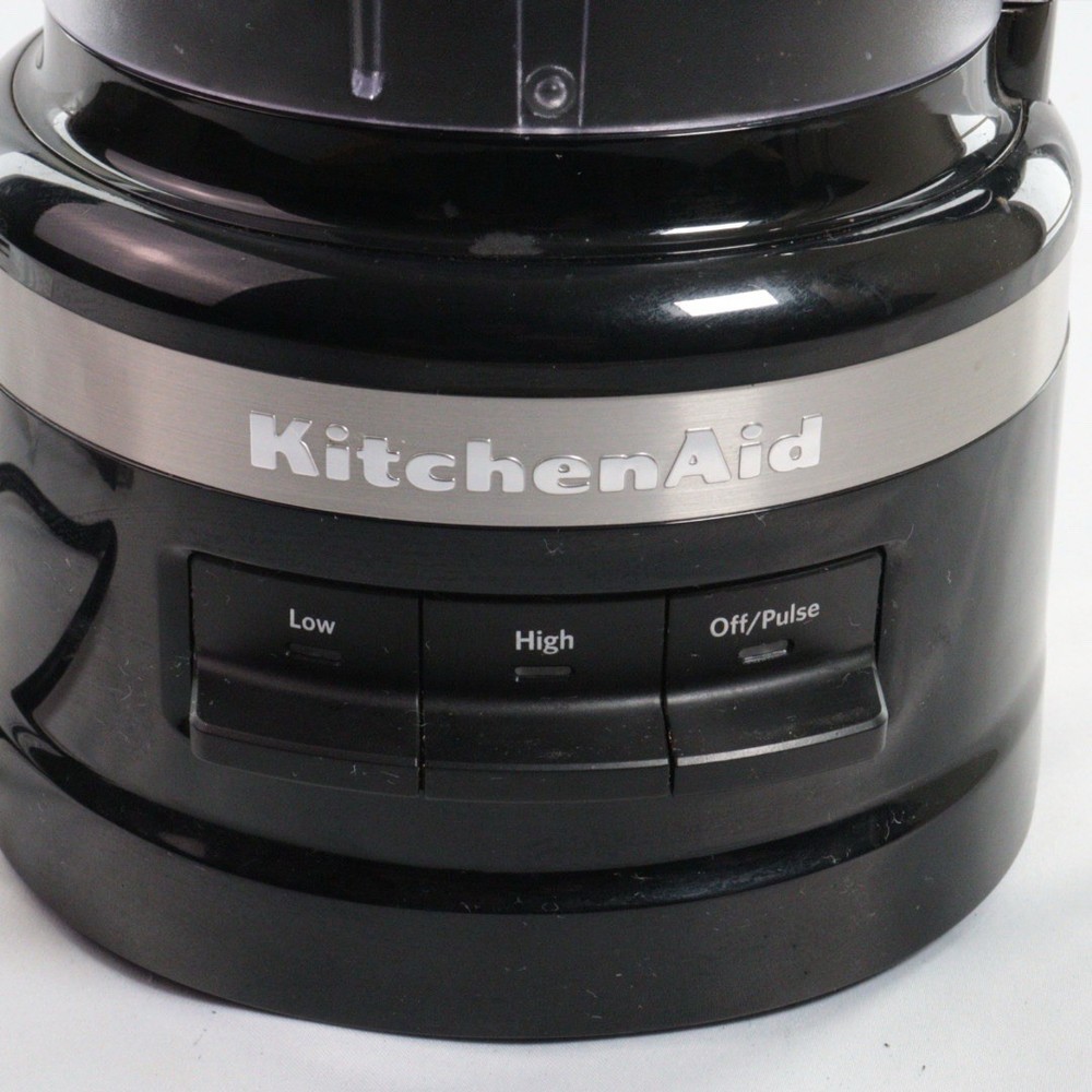 Kitchen Aid 9 Cup Household Food Processor Black E105402 - TESTED EUC