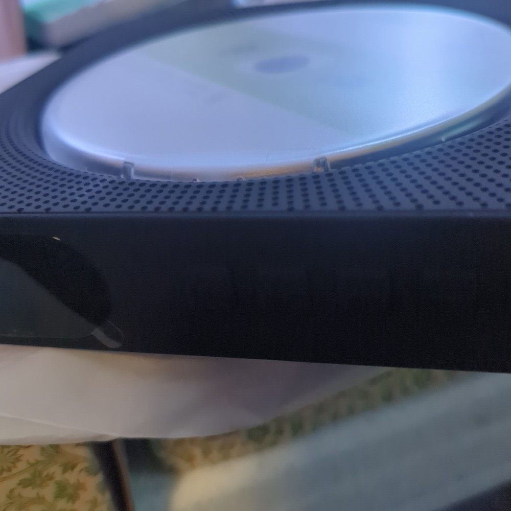 MICOCIOUS Black Portable CD Player with Bluetooth Desktop CD Player