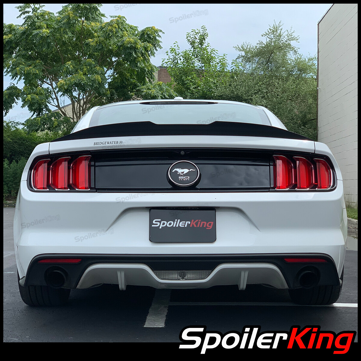 SpoilerKing 380VC Universal 30"- 55" Custom Rear Polyurethane Trunk Spoiler Wing