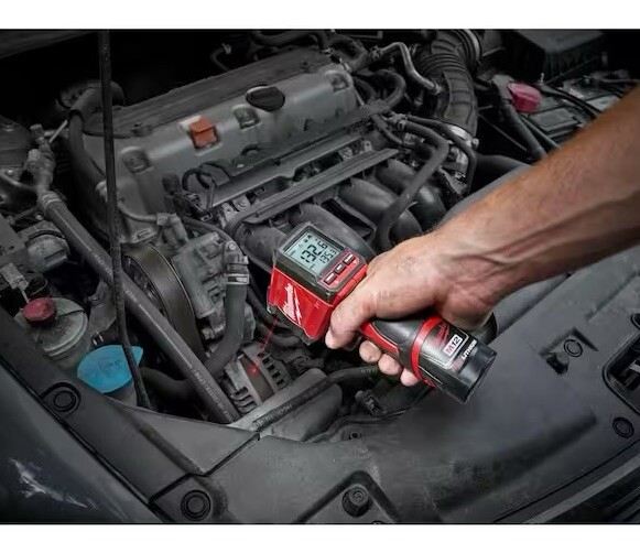 Milwaukee 2268-20 12:1 INFRARED TEMP GUN With 9V Battery New With Tags NWT