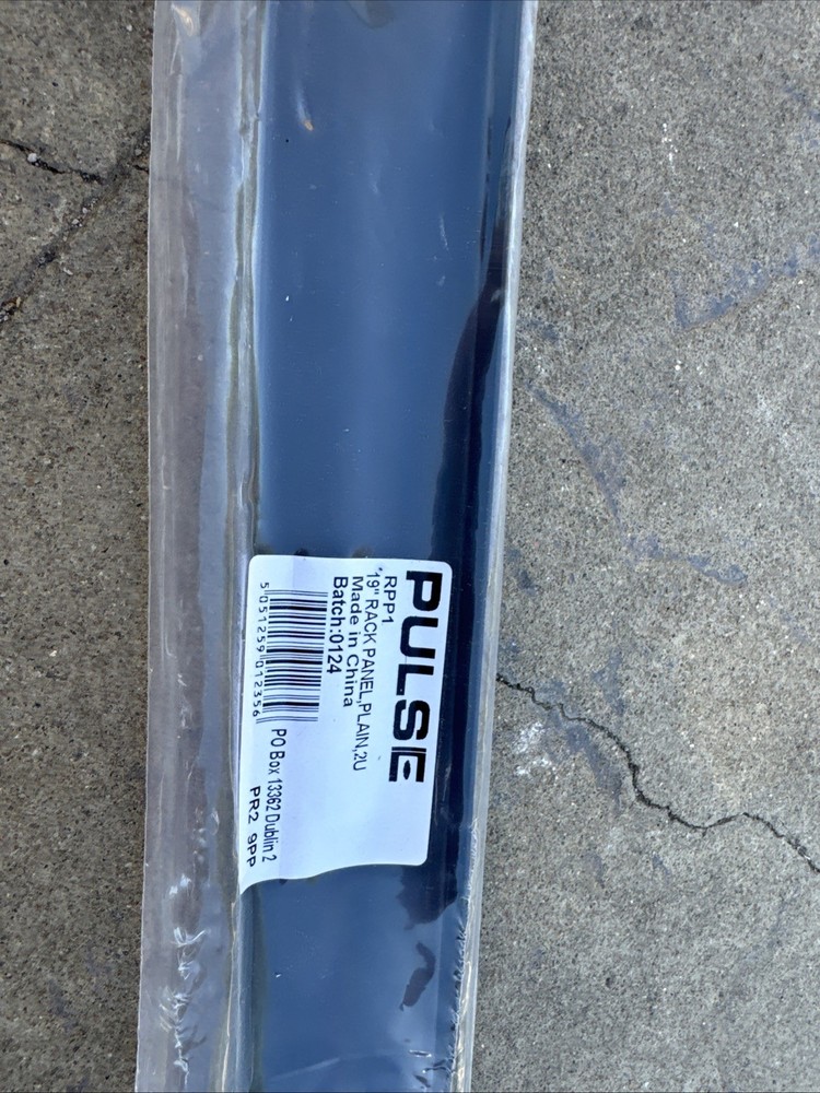 PULSE - 19" Rack Blanking Panel - 1U