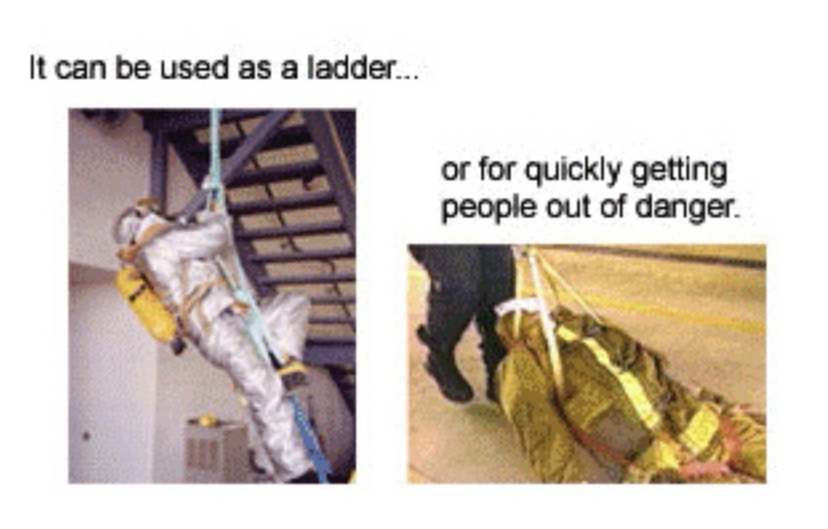 Tactical Sling-Link Mast System Rescue Webbing