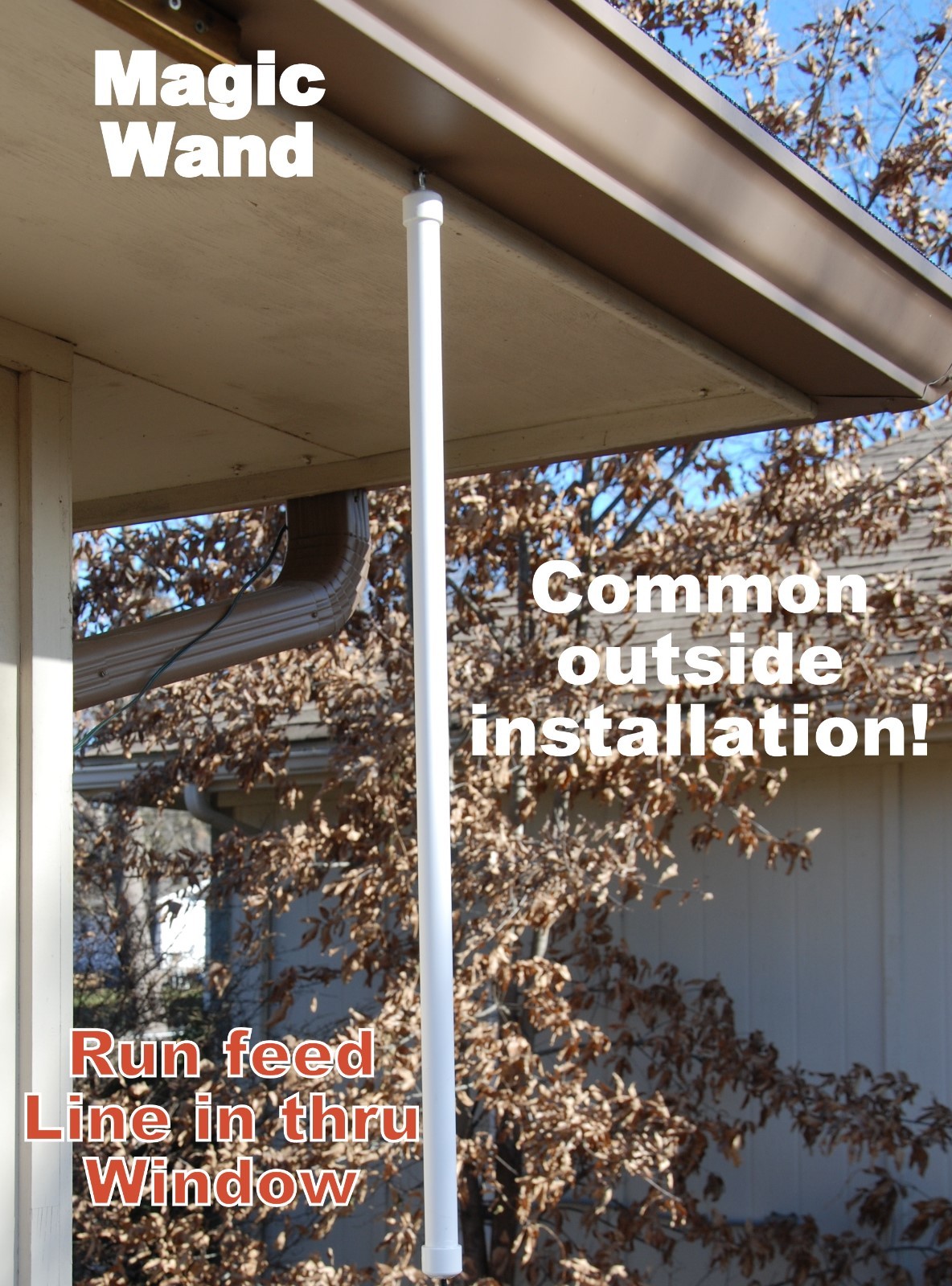 MAGIC WAND I SHORTWAVE  ANTENNA! Great for SWL! Hang & Play!Listen to the World!