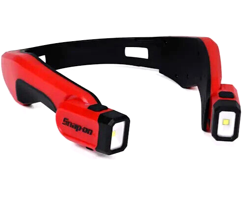SNAP ON TOOLS ECHDF042 HIGH-TECH HEADLAMP LIGHT RED 450 LUMENS Rechargeable NEW