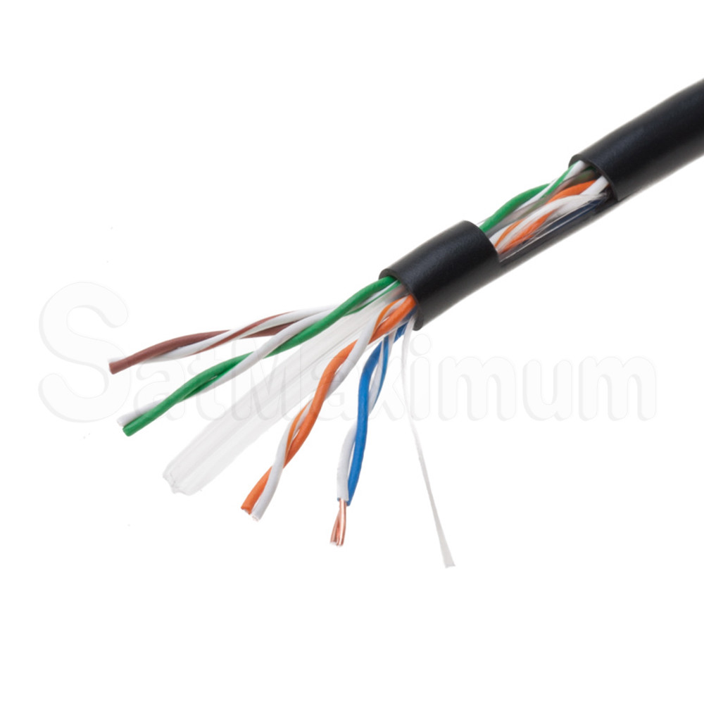 CAT6 1000ft UTP Solid Ethernet Cable 23AWG CCA Network LAN Bulk Wire RJ45 LOT