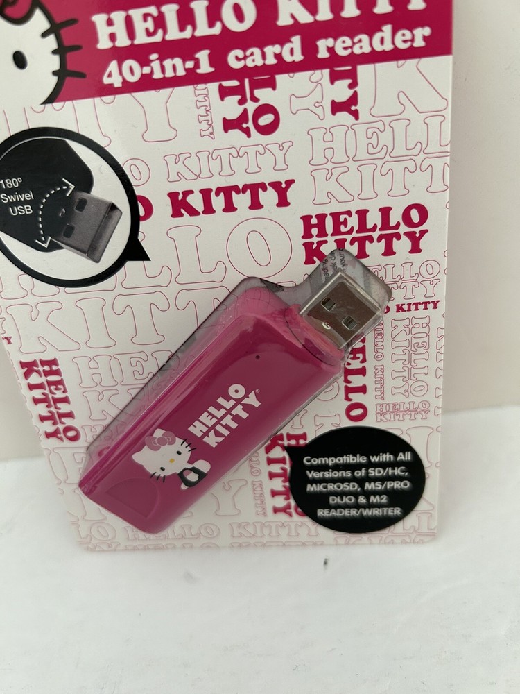 Hello Kitty USB 40 in 1 Card Reader